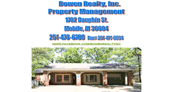Desktop Screenshot of bowenrealtyinc.com